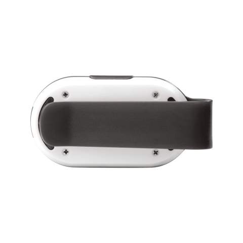 Une lampe facile à fixer sur les vêtements et les sacs. Avec une lumière rouge et blanche. Pratique lorsque vous voulez être vu en faisant du sport la nuit.