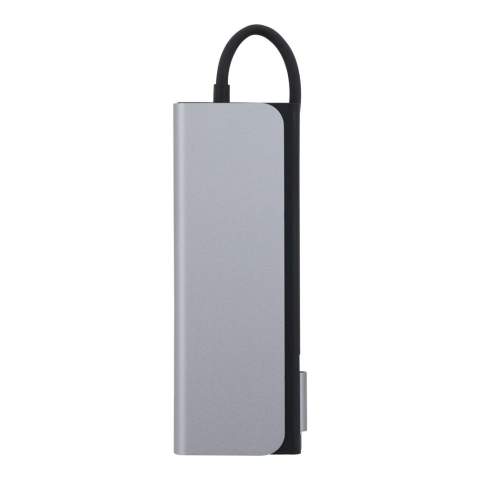 Connectez-les tous avec un seul hub ! Notre PowerHub est doté d'une connexion USB-C flexible et d'un hub gris compact comprenant un port USB, un port USB-C et un port HDMI. Le PowerHub HDMI vous permet de tirer le meilleur parti de votre ordinateur portable, notamment en ce qui concerne les écrans multiples, en connectant facilement des périphériques.