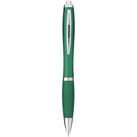 Schrijven is iets wat mensen bijna elke dag doen. Daarom is het essentieel om er een betrouwbare pen voor te hebben. De Nash balpen met een stijlvol curvy design is zo'n pen. De pen is gemaakt van ABS kunststof materiaal dat hard en stevig is en daardoor een lange levensduur biedt. Dankzij het snelle klikmechanisme is de balpen snel in gebruik en heeft een zachte grip, waardoor er minder spanning op het schrijfvlak staat. De Nash balpen is verkrijgbaar in verschillende kleuren en biedt meerdere mogelijkheden voor het aanbrengen van logo's. 