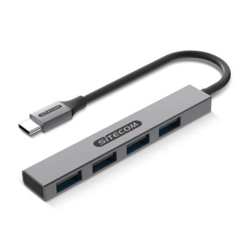 Restez connecté avec ce Nano Hub USB-C à 4x USB-A super mince et portable. Transformez le port USB-C de votre ordinateur portable en 4 ports USB-A très utiles. Cela fait de ce hub l'accessoire idéal pour voyager. Pour Windows, Apple Mac et Chromebooks.
