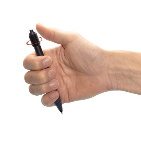 Der schöne Quill-Anti-Stress-Stift ist ideal für Menschen, die leicht abzulenken sind und Konzentrationsprobleme haben. Wie der Name schon sagt, ist er auch ein wunderbares Hilfsmittel gegen Stress. Durch die Verwendung der Spinner kann er helfen, entspannt zu bleiben und sich ruhiger zu fühlen. Hergestellt aus GRS-zertifizierten Materialien. Mit ca. 1000m Schreiblänge der blauen Dokumental®-Tintenmine sowie mit TC-Kugel für besonders flüssiges Schreiben. Gesamter recycelter Inhalt: 65% bezogen auf das Gesamtgewicht des Artikels.