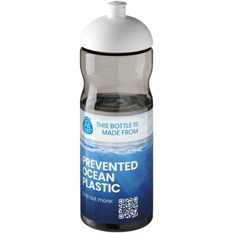Bouteille de sport à simple paroi avec design ergonomique. La bouteille est faite à partir de plastique provenant de l'organisation Prevented Ocean Plastic. Le plastique est collecté à moins de 50 km d'un littoral océanique ou d'une voie navigable importante qui se jette dans l'océan.Il est ensuite trié et transformé en plastique recyclé de grande qualité et qui peut être en contact avec la nourriture en toute sécurité. Dispose d’un couvercle anti-déversement avec bec à système de pression-traction. Capacité de 650 ml. Couleurs à mélanger et assortir pour créer la bouteille parfaite. Pour plus de couleurs, contactez-nous. Fabriqué au Royaume-Uni. Emballée dans un sac en plastique PE recyclé. En raison de la nature du matériau recyclé, il peut y avoir quelques petites marques sur le corps de la bouteille.
