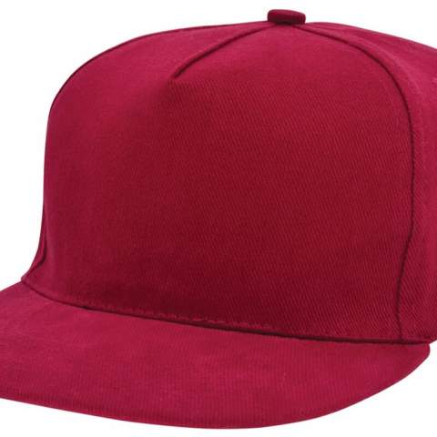 Would you like to have a large logo embroidered or printed without disruption? Then this tough 5-panel cotton baseball cap is the right choice. The front has no seam line, so the logo or design can be clearly printed/embroidered in its entirety.