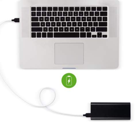Cette puissante banque d'alimentation de 20 000mAh dispose d'une sortie de 65W, vous permettant de charger votre ordinateur portable. Il dispose de deux ports USB-C (60W &amp; 65W max) et de deux ports USB-A (chacun 18W max), avec une sortie maximale totale de 65W pour tous les ports combinés. La charge rapide et sûre est assurée par des protections contre la surcharge, la décharge excessive, le court-circuit et la surtension.