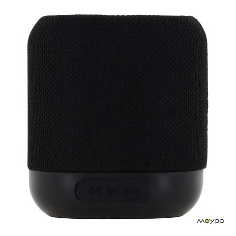 Verwenden Sie diesen tragbaren 5-Watt-Bluetooth-Lautsprecher mit hervorragendem Klang in Ihrem (Heim-)Büro oder unterwegs. Dieser kleine Lautsprecher hat eine große Druckfläche auf der Oberseite, die jedes Logo zur Geltung bringt!