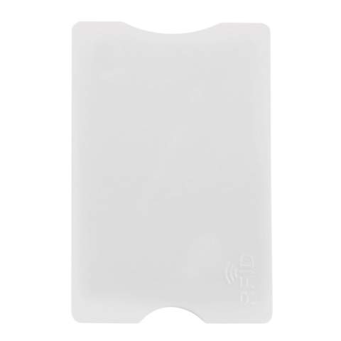 Hard Case Kartenhalter für EC-Karten. Der Kartenhalter enthält RFID Schutz um Skimming vorzubeugen. Der Kartenhalter hat Aussparungen um die Karte einfach herausnehmen zu können.