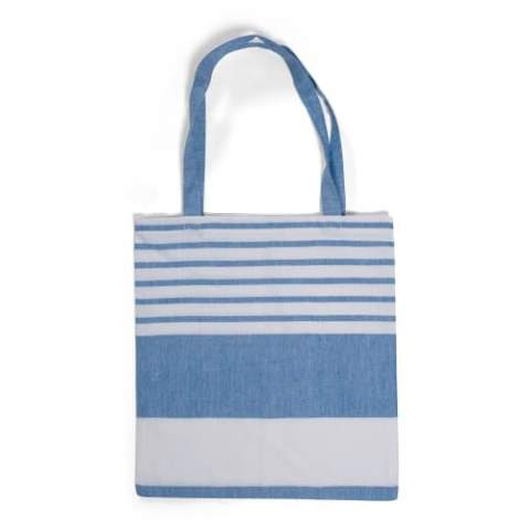 This bag is made of thin woven and certified organic cotton. The collection is decorated with Sagaform’s characteristic stripes in various patterns. A bag which makes us enjoy every day a little more.