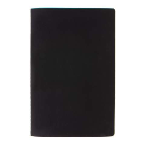 This softcover PU notebook is lightweight and flexible, the perfect paper companion for your day-to-day notes. The notebook contains 32 sheets/64 pages and 88 g/m2 cream coloured lined paper. Coloured accent edge and stitching on the spine.<br /><br />NotebookFormat: A5<br />NumberOfPages: 64<br />PaperRulingLayout: Lined pages