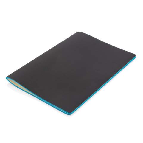 Dit softcover PU-notebook is lichtgewicht en flexibel, de perfecte metgezel voor uw dagelijkse notities. Het notebook bevat 32 vellen/64 pagina's en 88 g/m2 crèmekleurig gelinieerd papier. Het notitieboek heeft een gekleurde accent rand en stiksels.<br /><br />NotebookFormat: A5<br />NumberOfPages: 64<br />PaperRulingLayout: Gelinieerde pagina's
