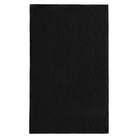 Mit dem Sophie Muval Gästehandtuch fühlt sich jeder Gast bei Ihnen zuhause wohl! Das 50 x 30 cm große, Öko-Tex zertifizierte Handtuch aus 100% ringgesponnener Baumwolle mit 450 gr/m² ist nicht nur wunderbar flauschig und weich, sondern gleichzeitig auch nachhaltiger als viele andere Handtücher. Die 4 cm hohen Bordüre kann mit einem Stick oder Transferdruck nach Ihren Wünschen veredelt werden und auch ein Stick auf dem Handtuch selbst ist möglich! Dank der großen Farbauswahl ist bei diesem kuscheligen Handtuch für jeden was dabei, also wählen Sie Ihre Lieblingsfarbe und machen Sie diesen praktischen Artikel zu Ihrem personalisierten Prunkstück! 