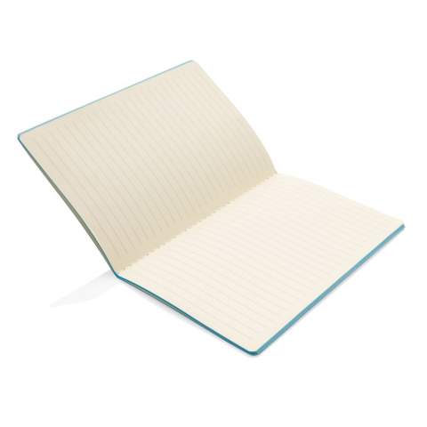 Leicht und flexibel ist dieses Softcover PU Notizbuch der perfekte Partner für die täglichen Ideen und Gedanken. Mit 32 Blättern/64 Seiten creme-farbenem Papier 88g/m2. Mit farbigen Beschnittkanten und passender Naht am Rücken.<br /><br />NotebookFormat: A5<br />NumberOfPages: 64<br />PaperRulingLayout: Linierte Seiten