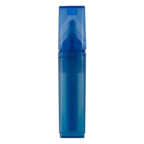 This highlighter is made from recycled PET bottles. Highlighting or underlining notes is very easy by using these markers. The point is a Chisel-tip for marking (5mm) or underlining (2mm).
