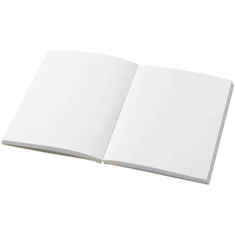 Le cahier Novella Austen recyclé au format A6 à couverture souple est un article de papeterie polyvalent parfait pour offrir en cadeau. Le cahier contient 100 feuilles de papier recyclé de 80 g/m². Les feuilles sont unies (standard), pour l’ajout de dessins, de lignes, de carrés ou de dessins personnalisés. La couverture, en carton de 285 g/m², est disponible dans toute une gamme de couleurs. Pour un effet vraiment spectaculaire, vous pouvez également ajouter une impression en couleur sur l’ensemble de la couverture (recto, verso, dos). Fabriqué au Royaume-Uni.