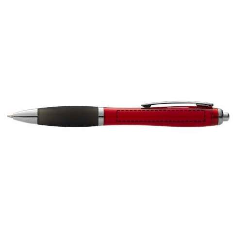 Kugelschreiber mit Klickmechanismus und Softtouch Griff.