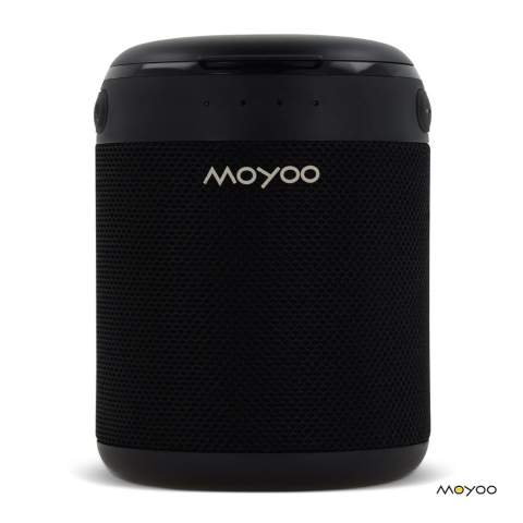 A speaker with TWS earbuds in one! This 5 Watt bluetooth speaker with luxurious finish is a must have item for everyone, Play music on the speaker and take out the earbuds to listen to music or make calls on the go. Stay connected and enjoy your music wherever you go or stand!