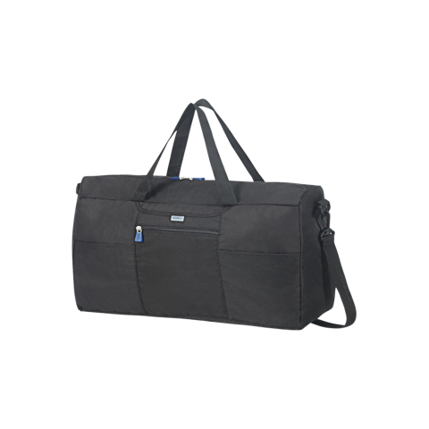Deze opvouwbare reistas van Samsonite is perfect voor een weekend logeren of om mee te nemen op vakantie als je extra bagage mee wilt nemen op de terugreis. De compacte reistas is gemaakt van ultra licht Polyester en beschikt over een ruim hoofdcompartiment en met rits afsluitbaar voorvak. Personalisatie is mogelijk door middel van een bedrukking.