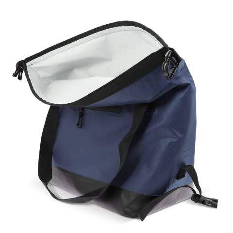 Voici notre sac isotherme imperméable Adventure ! Gardez vos rafraîchissements au frais lors de toutes vos sorties. Qu'il s'agisse d'une randonnée, d'une journée à la plage ou d'un pique-nique, restez au frais et rafraîchi. Durable et prêt pour l'aventure.