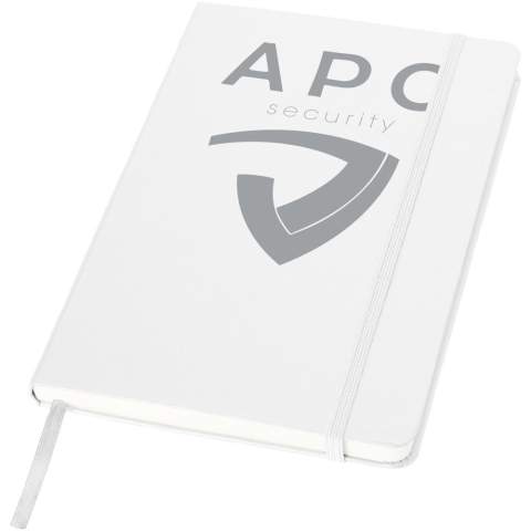 Exclusief ontworpen klassiek hardcover notitieboek A5 formaat met elastieksluiting en 80 pagina's gelinieerd 80 gram papier. Handig opbergvak voor losse notities achterin. Geleverd in een Journalbooks geschenketui.