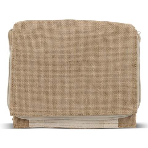 Ce sac isotherme carré en liège et coton est idéal pour conserver vos articles au froid. La poignée de transport permet d'emporter facilement le sac avec vous.