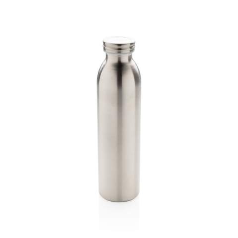 Deze lekvrije fles met koperisolatie is de perfecte fles voor iedere dag. Door de koperisolatie blijft de temperatuur van je drank constant. Houdt je drankjes tot 8 uur warm en tot 24 uur koud. De fles leent zicht perfect voor personalisatie met logo. Inhoud: 600 ml.<br /><br />HoursHot: 8<br />HoursCold: 24