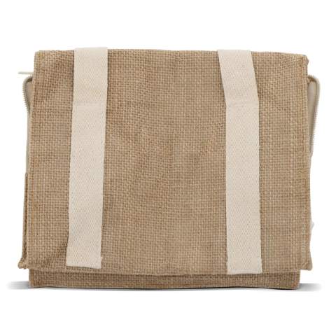 Ce sac isotherme carré en liège et coton est idéal pour conserver vos articles au froid. La poignée de transport permet d'emporter facilement le sac avec vous.