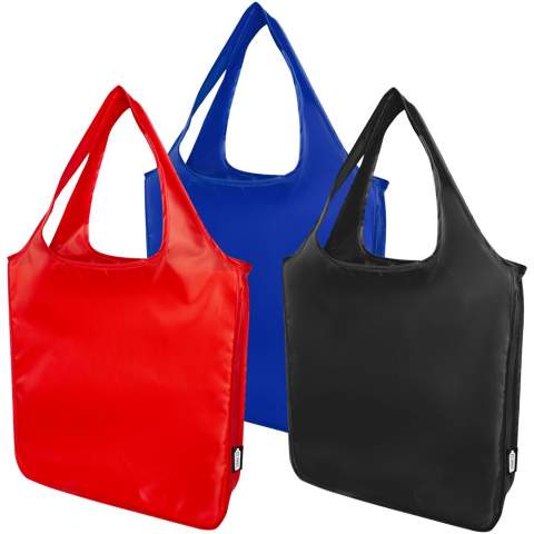 The large Ash recycled PET tote bag makes a great alternative to plastic bags. The bag has a weight resistance up to 10 kg, and features a large open main compartment. With the 30 cm long handles the bag is easy to carry over the shoulder.