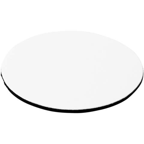 Dessous de verre en papier laminé avec une base en mousse noir pour une impression de qualité supérieure.