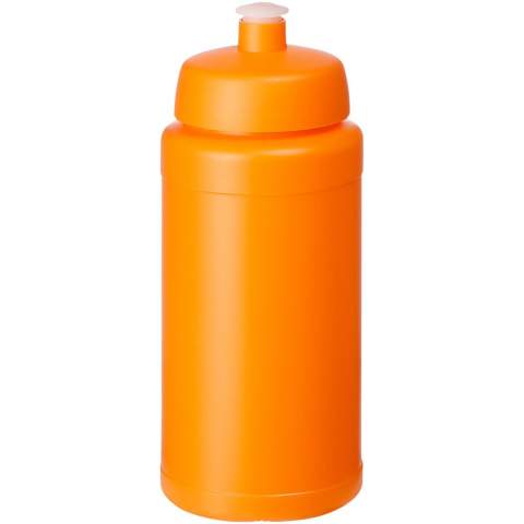 Enkelwandige sportfles. Met een morsvrije deksel met duw-en-trek mondstuk. Volumecapaciteit is 500 ml. Mix en match kleuren om je perfecte fles te maken. Neem contact op met ons voor meer kleuropties. Gemaakt in het Verenigd Koninkrijk. BPA-vrij. Voldoet aan EN12875-1 en is vaatwasmachinebestendig.
