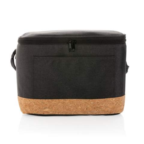 This Impact AWARE™ XL RPET two tone cooler bag with cork detail fits your favourite on-the-go meals with ease. Constructed with soft yet durable insulation and wide mouth opening, you can easily pack everything from your favourite drinks and snacks to a larger lunch. The cooler bag fits up to 12 cans. The exterior is made with two tone 50% recycled polyester, lining is PEVA and stylish cork detail around the edge. The exterior is with AWARE™ tracer that validates the genuine use of recycled materials. Each bag saves 4.2 litres of water and has reused 7.1 0.5L PET bottles. 2% of proceeds of eachImpact product sold will be donated to Water.org.<br /><br />PVC free: true