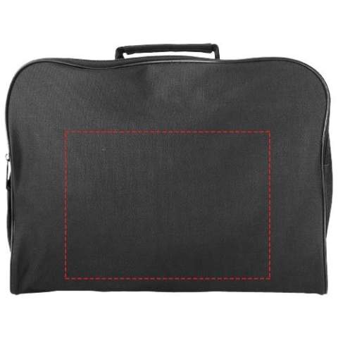 Seminar bag with zippered main compartment. Bag fits A4 documents.