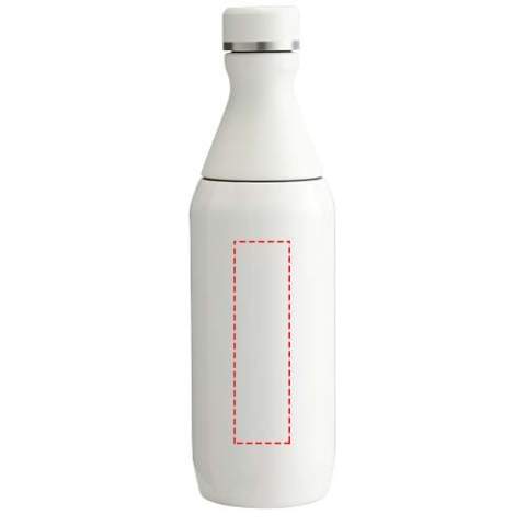 Die Stanley 350 ml All Day Slim Flasche wurde für die ganztägige Flüssigkeitsversorgung entwickelt und vereint Komfort und Leistung. Sie besteht zu 90% aus recyceltem Edelstahl und hat eine zweigeteilte Öffnung – eine zum bequemen Trinken – die andere zum Einfüllen von Eis und zur einfachen Reinigung. Der Hals besteht aus einwandigem Edelstahl mit einem Kunststoffgewinde und einer sicheren, komprimierten Dichtung, die ein Auslaufen verhindert. Der doppelwandige Behälter ist vakuumisoliert. So bleiben Ihre Getränke stundenlang optimal temperiert. Die langlebige und durchdachte Konstruktion macht sie zur idealen Thermoflasche für unterwegs.