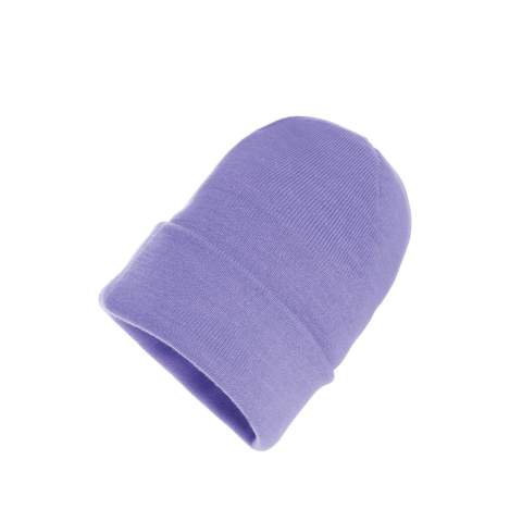 A classic fold over beanie for an effortless look and comfortable feel, suited to anyone, that will keep you warm in the cold weather. No greenwashing, but telling a true story about sustainability! This Impact collection is made with AWARE™ tracer. With AWARE™, the use of genuine sustainable fabric materials and water reduction impact claims are guaranteed, by using the AWARE disruptive physical tracer and blockchain technology. Save water and use genuine sustainable fabrics. With the focus on water, 2% of proceeds of each Impact product sold will be donated to Water.org. The beanie uses unique Polylana® yarn. Polylana® is made from a mixture of virgin and recycled materials to create an innovative fibre with characteristics similar to acrylic or wool fibre. Polylana® is a low-impact alternative to 100% acrylic fibre using less energy and water. One size fits all.