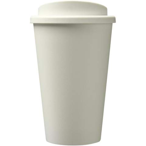 Doppelwandiger Isolierbecher mit Schraubdeckel und 350 ml Fassungsvermögen. Enthält 25 % Kunststoff, der aus Zuckerrohr gewonnen wird. Diese erneuerbare Quelle absorbiert während des Wachstums Kohlendioxid und ist ein Nebenprodukt der Zuckerindustrie. Durch die Verwendung von Zuckerrohr wird bei der Herstellung jedes Bechers weniger Öl verbraucht. Der Becher ist zu 100 % recycelbar und in einem recycelten PE-Kunststoffbeutel verpackt. Hergestellt in Großbritannien. BPA-frei. EN12875-1-konform, spülmaschinen- und mikrowellengeeignet.