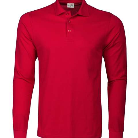 Vervanger is de SURF PRO RSX LS<br />Eénkleurige polo piqué met lange mouwen, tricotkraag, zijsplitjes en drieknoopsluiting. De herenversie heeft 1x1 rib aan de manchetten. Oeko-Tex 100 gecertificeerd.