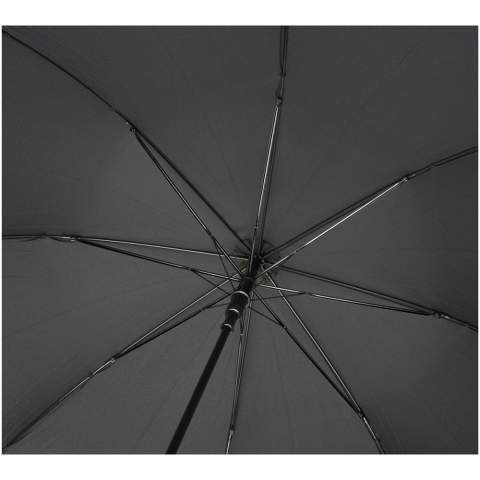 Automatische opvouwbare paraplu met een gerecyclede PET pongee polyester doek. Stevige metalen schacht en een hoogwaardig frame met glasvezel baleinen, die flexibiliteit bieden bij winderige omstandigheden. Samen met het houten handvat, de uiteinden en de gerecyclede PET pongee polyester doek is het een duurzamere keuze. Verkrijgbaar in een breed scala aan eigentijdse kleuren met een groot decoratieoppervlak op elk van de panelen.