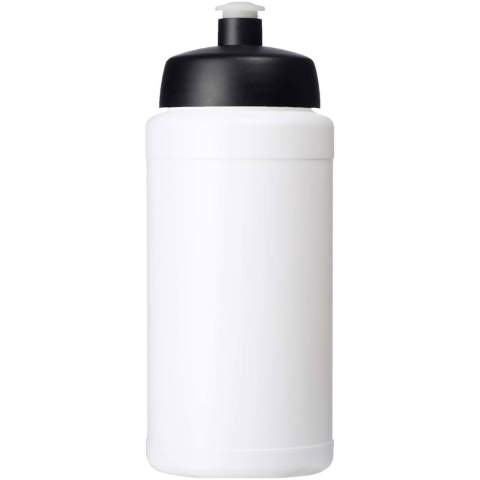 Heben Sie Ihre Werbebotschaft hervor mit der Baseline Rise-Sportflasche. Ihr Design wird in die Flasche gegossen, wodurch ein fühlbarer Prägeeffekt entsteht. Die einwandige Sportflasche hat ein Fassungsvermögen von 500 ml und einen auslaufsicheren Deckel mit Push-Pull-Ausgießer. Sie können die Farben mischen und kombinieren, um Ihre perfekte Flasche zu kreieren. Nehmen Sie einfach Kontakt mit uns auf, um mehr zu erfahren. Hergestellt in UK. BPA frei. Entspricht der Norm EN12875-1 und ist spülmaschinenfest.