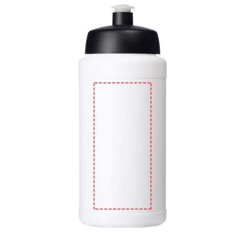 Heben Sie Ihre Werbebotschaft hervor mit der Baseline Rise-Sportflasche. Ihr Design wird in die Flasche gegossen, wodurch ein fühlbarer Prägeeffekt entsteht. Die einwandige Sportflasche hat ein Fassungsvermögen von 500 ml und einen auslaufsicheren Deckel mit Push-Pull-Ausgießer. Sie können die Farben mischen und kombinieren, um Ihre perfekte Flasche zu kreieren. Nehmen Sie einfach Kontakt mit uns auf, um mehr zu erfahren. Hergestellt in UK. BPA frei. Entspricht der Norm EN12875-1 und ist spülmaschinenfest.