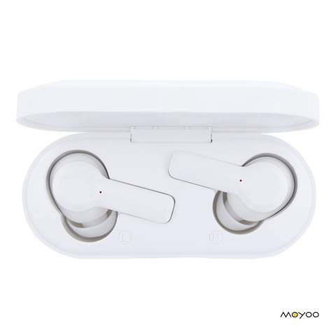 These ear with touch control are ideal for listening to music and making phone calls wherever you are. Remove them from the charging case and they are ready to use with your smartphone or device. The charging case has an ideal imprint area for any logo. A truly trendy gift.