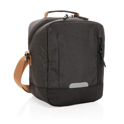 When you need an outdoor-inspired cooler bag that can keep more than you think, then this is the cooler bag for you. Pack lunch for two and take it on a hike, a picnic in the park or to work. It’s easy-to-carry and comes with an adjustable should strap. The easy access opening ensures you can grab your lunch at a glance. The cooler bag can fit up to 12 cans. With AWARE™ tracer that validates the genuine use of recycled materials. Each bag saves 4.6 litres of water and has reused 7.8 0.5L PET bottles. 2% of proceeds of each Impact product sold will be donated to Water.org.<br /><br />PVC free: true
