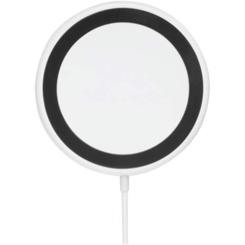 Kabelloses, magnetisches Ladepad, das an der Rückseite des Telefons (iPhone 12/iPhone 12 Pro /iPhone 12 Pro MAX) befestigt werden kann, um das Gerät aufzuladen. Das kabellose 10 W Ladegerät ist mit allen Qi Geräten (iPhone 8 oder höher und Android Geräte, die kabelloses Laden unterstützen) kompatibel, und für andere Telefone kann es als normales kabelloses Ladepad verwendet werden. Wird mit einem zusätzlichen Metallring mit doppelseitigem Klebeband geliefert, um den Artikel mit jedem anderen Smartphone mit kabelloser Ladefunktion kompatibel zu machen. Lieferung in Geschenkbox mit Bedienungsanleitung.