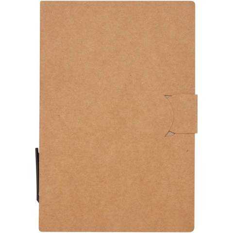 Le carnet de notes autocollantes Swift et son stylo à bille constituent un accessoire de bureau très pratique, avec 25 feuilles de papier blanc 70 g/m2 (14,1 x 7,8 cm). Il est pourvu de petites feuilles de notes (4,5 x 1,2 cm) et de grandes feuilles de notes (7,5 x 7,5 cm) autocollantes en couleurs. Le corps du stylo bille est en papier recyclé. Couleur de l'encre : Noire. Longueur d'écriture : 500 mètres. Taille de la plume : 1,00 mm.