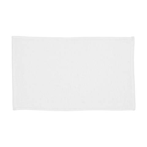 Serviette de bain luxueuse comprenant votre propre impression couleur unique. Fabriqué à partir de 30% RPET, 10% polyester et 60% coton (350 g/m²). Cette serviette est légère et absorbe rapidement l'humidité. Confortable et douce. Par pièce sous cellophane.