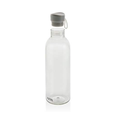 The Atik bottle is excellent if you value lightweight portability and minimalistic design. Ideal for hydrating on the go. The body of the bottle is made from 100% RCS certified RPET and recycled PP. RCS certification ensures a completely certified supply chain of the recycled materials. Hand wash only. This product is for cold drinks only. Total recycled content: 86% based on total item weight. BPA free. Capacity 1000ml. Including FSC®-certified kraft packaging. Repurpose the box into a phone holder, pencil holder or flower pot!