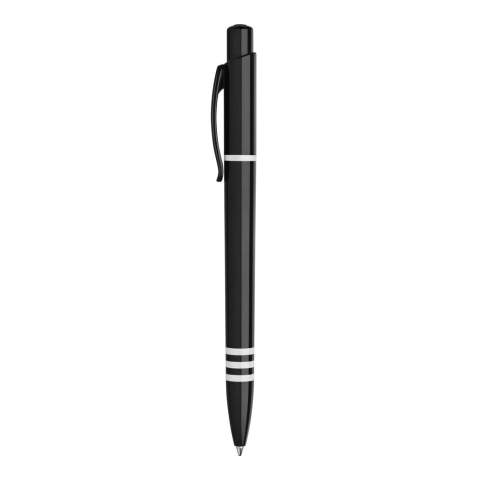 Le stylo bille Tropic possède une grande surface de marquage sur le clip et sur le corps. Corps, bouton poussoir et clip colorés.  Les trois anneaux sur corps sont de la même couleur que le clip. Sa cartouche Jumbo écrit jusqu’à 4.5km, écriture par défaut bleue. Le stylo est fabriqué en Europe en plastique ABS. À partir de 5.000 pièces, vous pouvez choisir vos propres couleurs. 