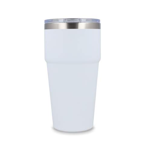 Keep your drinks hot or cold with the T-ceramic car mug. Its soft touch finish is comfortable to hold, and its shape fits most car cup holders. The ceramic interior ensures easy cleaning, eliminates odor and taste residue, and provides superior thermal insulation.