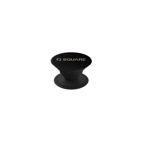 Die PopSockets® sind ein praktisches multifunktionales Telefonzubehör. Mit austauschbarem PopGrip aus Kunststoff und elegantem, austauschbarem PopTop aus Aluminium. Befestigen Sie diesen Artikel mit dem 3M-Klebestreifen auf der Rückseite Ihres Telefons und nutzen Sie die praktischen Funktionen: komfortabler Griff für extra Halt, funktioneller Ständer und Selfie-Halter. Zum Positionieren in 2 verschiedenen Popup-Positionen und flexibel, so dass Sie das Smartphone in jede gewünschte Position bringen können. Der PopSocket® ist leicht zu entfernen und kann bis zu 10 Mal wiederverwendet werden. Geeignet für alle gängigen Modelle von Smartphones, iPhones und anderen Geräten. Lesen Sie zur optimalen Verwendung und Aufbewahrung des PopSocket® die mitgelieferte Anleitung.       Zusätzliche Informationen zur Lieferzeit inkl. Aufdruck: 120 - 2500 Stück 1 Woche, 2500 - 5000 Stück: 2 Wochen. Ab 5.000 Stück Preis und Lieferzeit auf Anfrage.  PopSockets® werden nur mit Lasergravur geliefert.