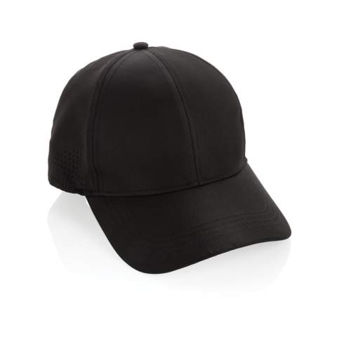 Die Impact AWARE™ rPET 6-Panel-Sportkappe bietet eine bequeme Passform mit Luftlöchern an der Außenseite, sowie einer verstellbaren Schnalle. Diese Kappe, passend zu jedem Look, ist in einer tollen Auswahl an Farben erhältlich. Mit AWARE™ Tracer, der die tatsächliche Verwendung von recycelten Materialien validiert. Weiters werden 2% des Erlöses jedes verkauften Aware™-Produkts an Water.org gespendet.