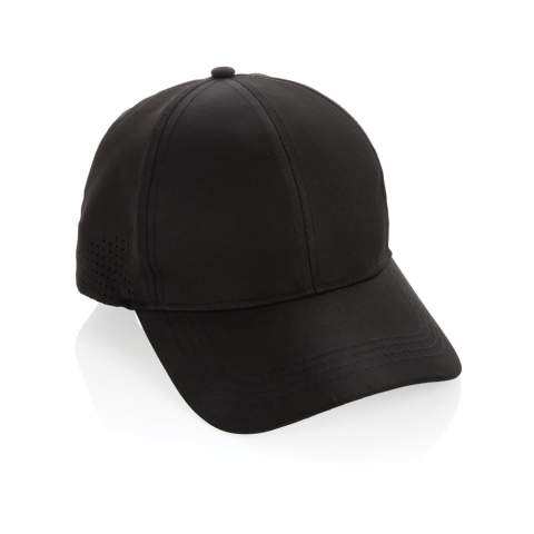 Die Impact AWARE™ rPET 6-Panel-Sportkappe bietet eine bequeme Passform mit Luftlöchern an der Außenseite, sowie einer verstellbaren Schnalle. Diese Kappe, passend zu jedem Look, ist in einer tollen Auswahl an Farben erhältlich. Mit AWARE™ Tracer, der die tatsächliche Verwendung von recycelten Materialien validiert. Weiters werden 2% des Erlöses jedes verkauften Aware™-Produkts an Water.org gespendet.