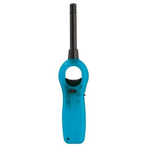 Frosty electronic refillable lighter. Large print area. Child-resistant.