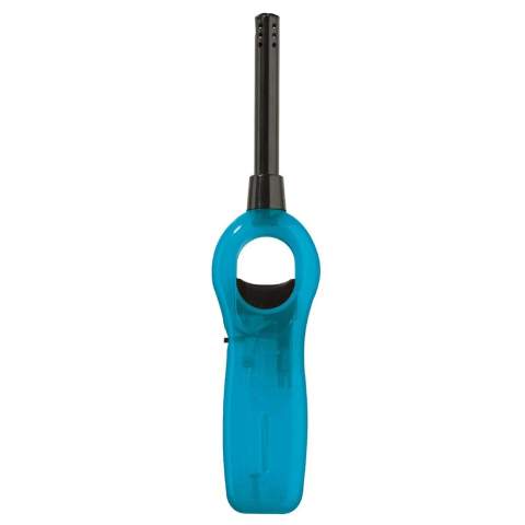 Frosty electronic refillable lighter. Large print area. Child-resistant.